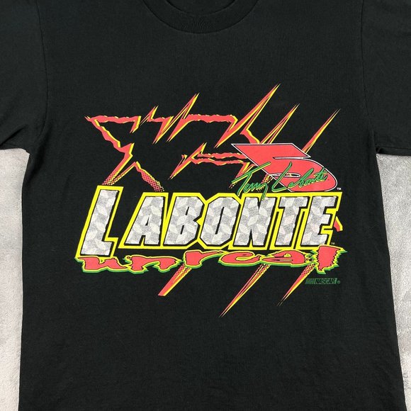 Vintage 1999 Nascar Racing Winston Cup Tony Labonte Chase Authentics T-Shirt M - Picture 6 of 10